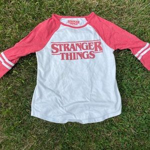 stranger things shirt